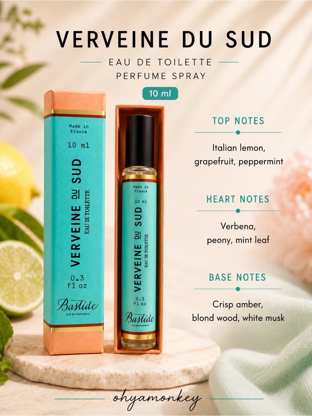 Bastide Verveine du Sud EDT 10ml